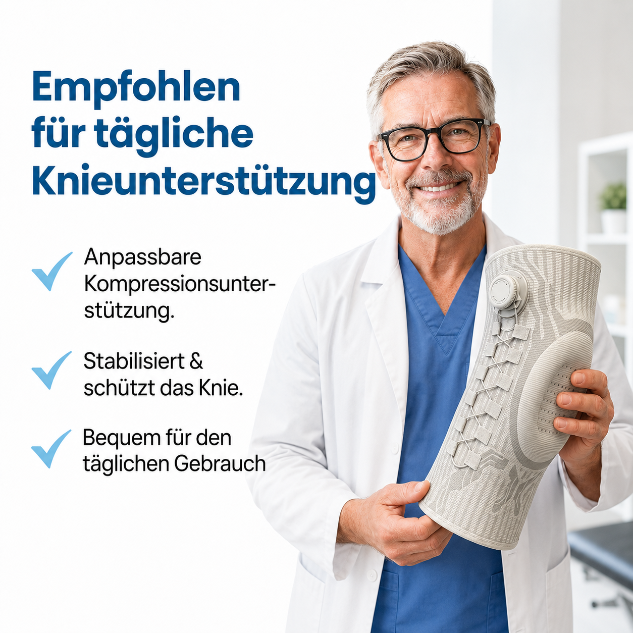 GelenkFit Verstellbare Kniebandage