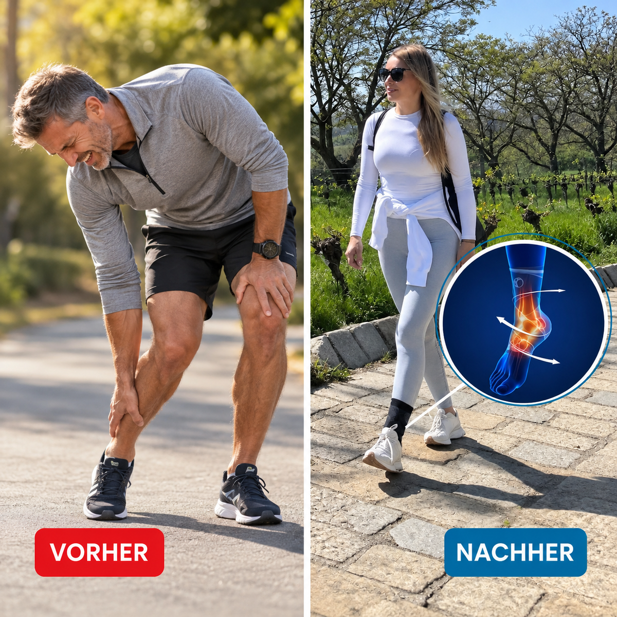 BioAktiv Fußbandage
